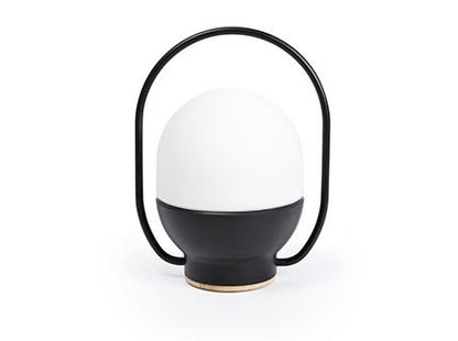 Lámpara Portátil Take Away 1,5W Negro Mate con Base de Madera Faro - vista principal | FARO