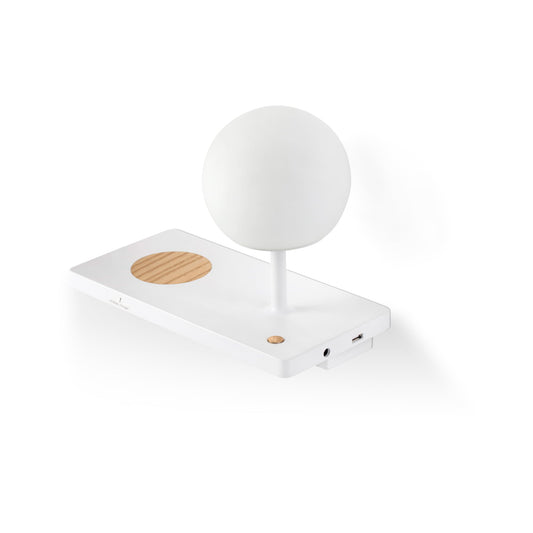 NIKO Aplique con Cargador Inalámbrico Blanco Faro 01026A