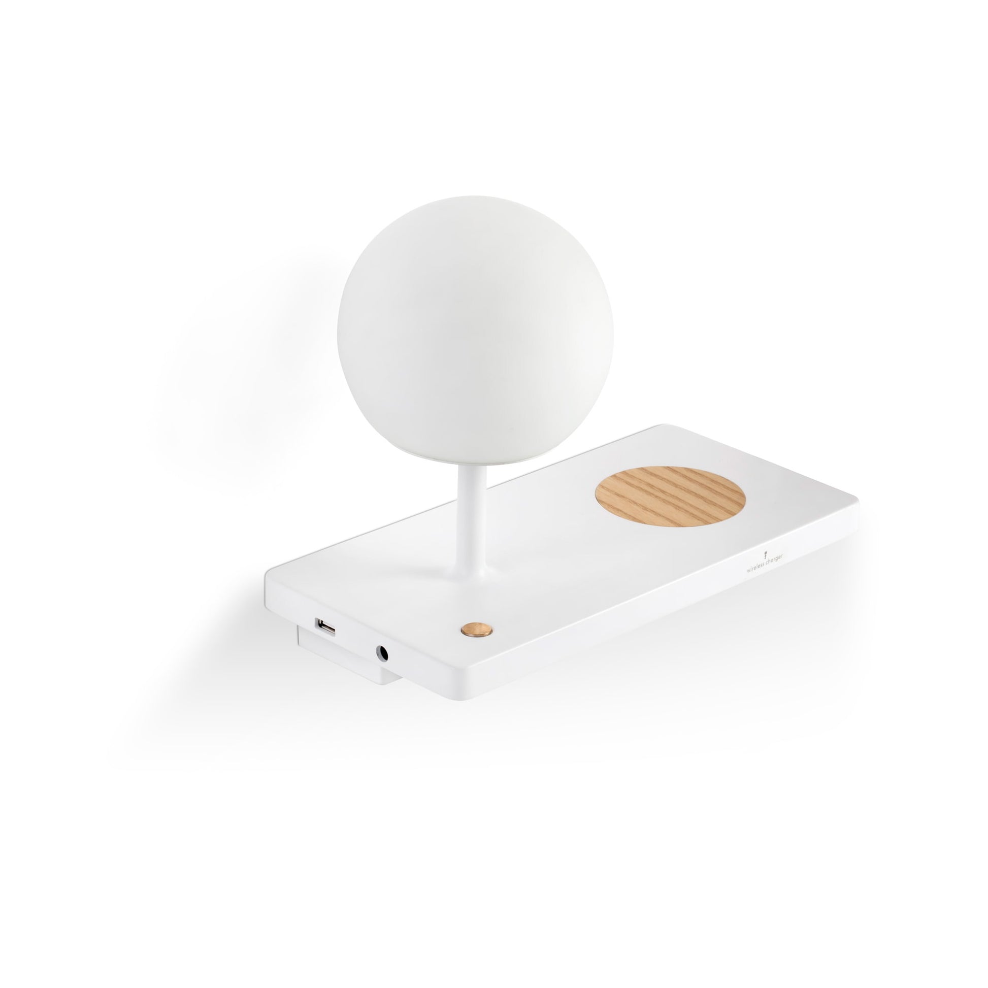 NIKO Aplique con Cargador Inalámbrico Blanco FARO 01027A