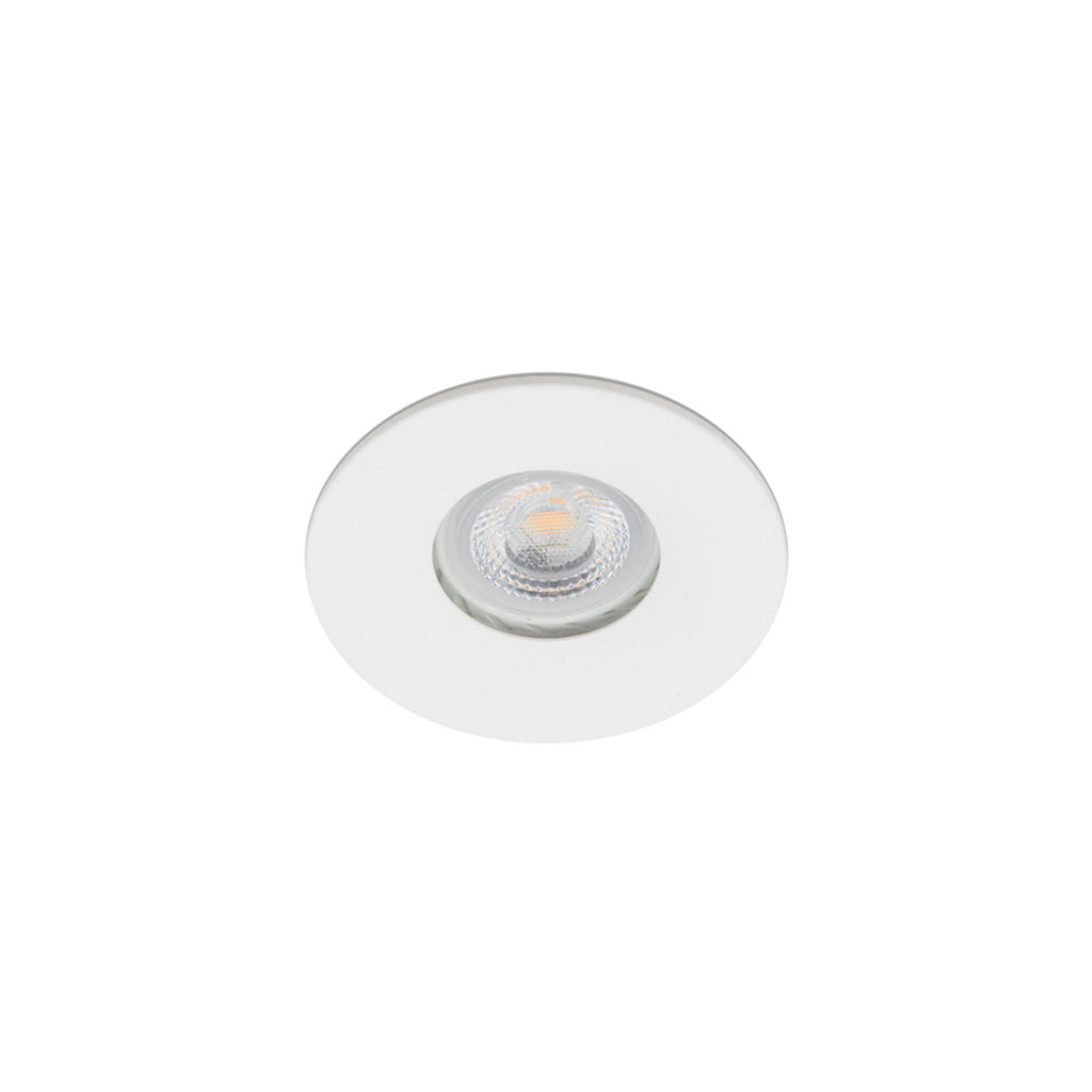 WET Empotrable Blanco IP44 Faro, iluminación segura para baño. Ref: 02100801