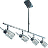 Lámpara de techo Colorado LUMIT con 4 luces y acabado cromado, ref. 022394020