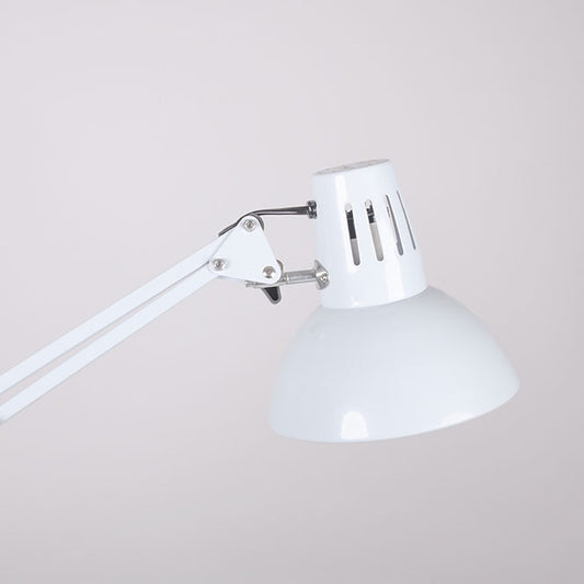 Lámpara de pie Arquitect fabricada en metal color blanco, ideal para iluminar tu espacio