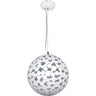 Colgante ALBA Interlusa D.40cm Arena, lámpara de techo regulable