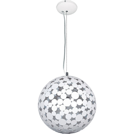 Lámpara Colgante ALBA 40 cm Arena Interlusa - Vista frontal principal en fondo blanco | LuzGurú