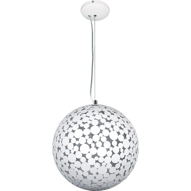 Lámpara Colgante ALBA Interlusa D.50cm Arena, vista frontal