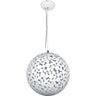 Lámpara Colgante ALBA Interlusa D.50cm Arena, vista frontal