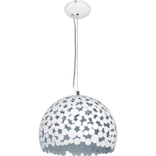 Lámpara Colgante ALBA 50 cm Arena Interlusa - Vista frontal principal en fondo blanco | LuzGurú