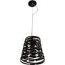 Colgante ELSA moderno negro de Interlusa para iluminación interior