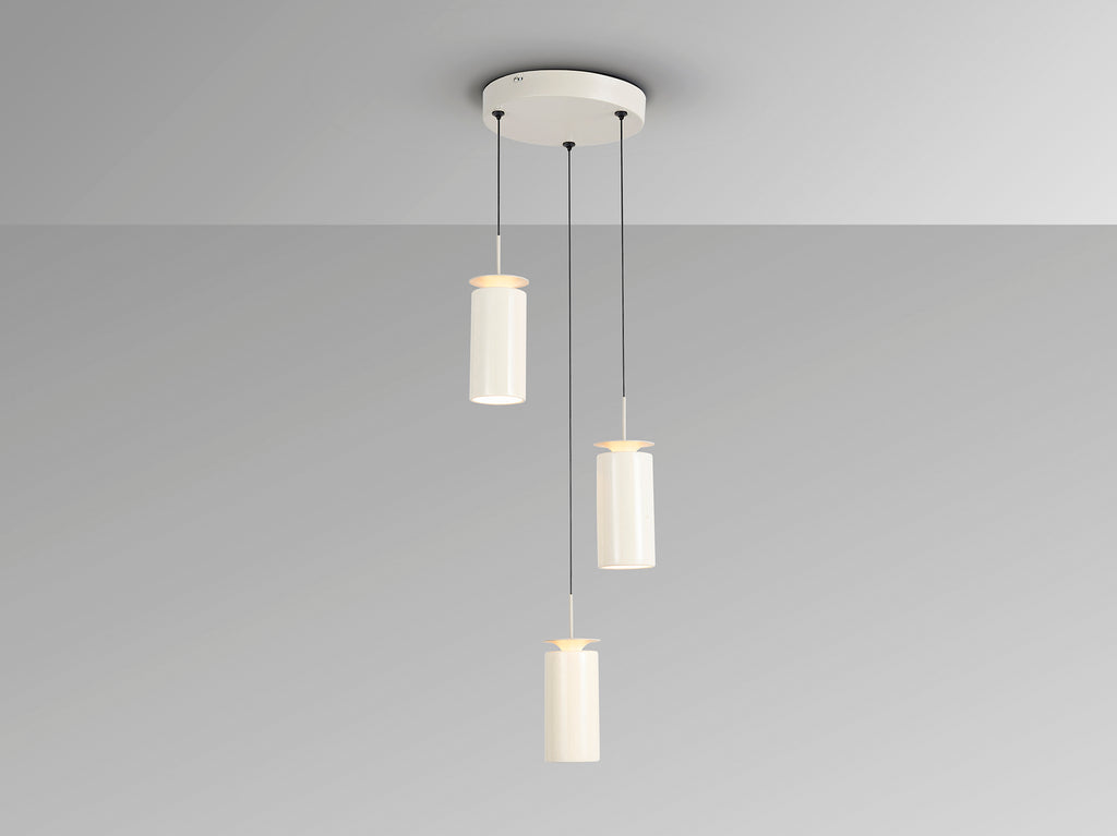 Lámpara Colgante Alfara 3 Luces Crema - Schuller - 216531 - Vista 4