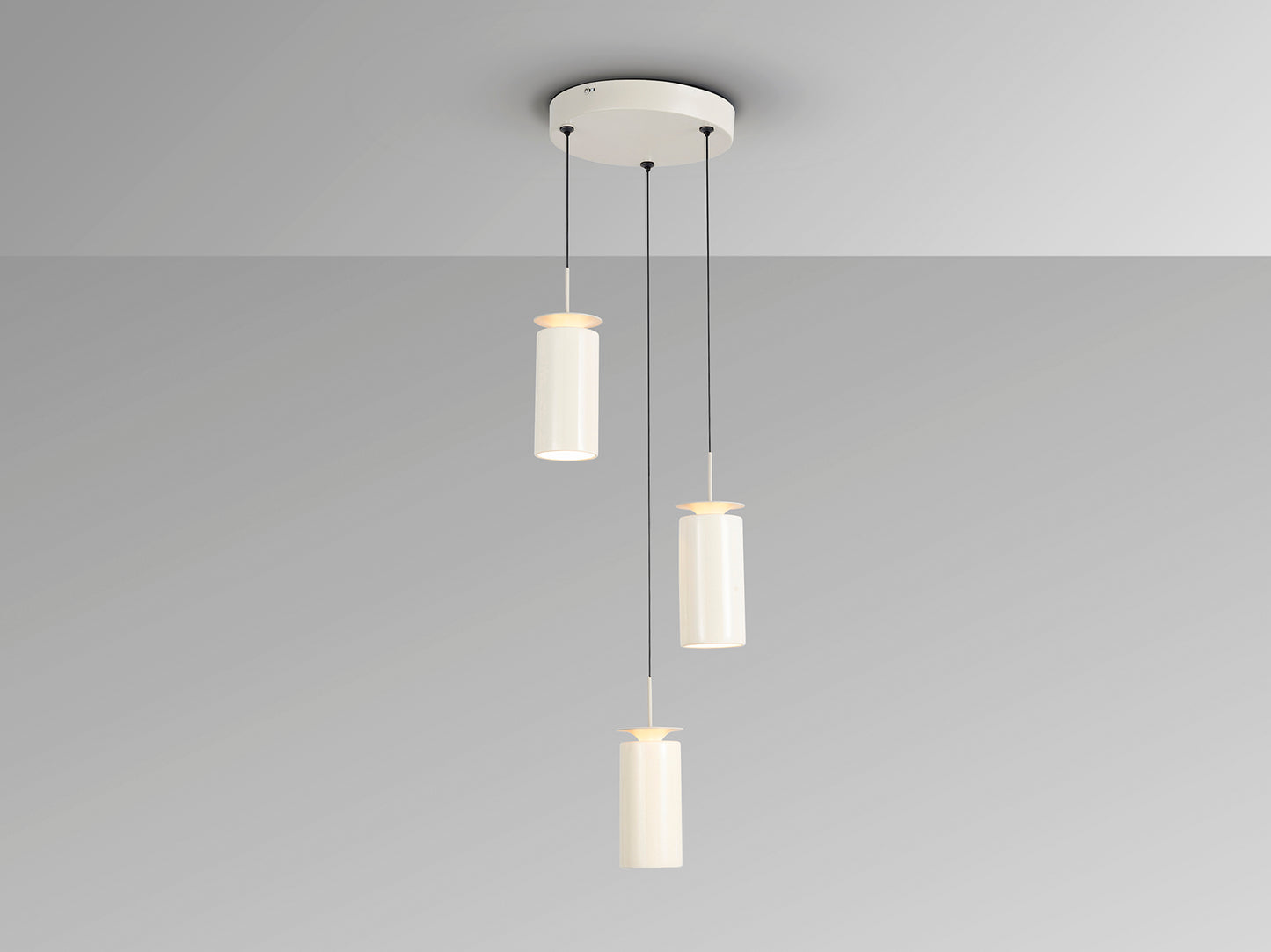 Lámpara Colgante Alfara 3 Luces Crema - Schuller - 216531 - Vista 4