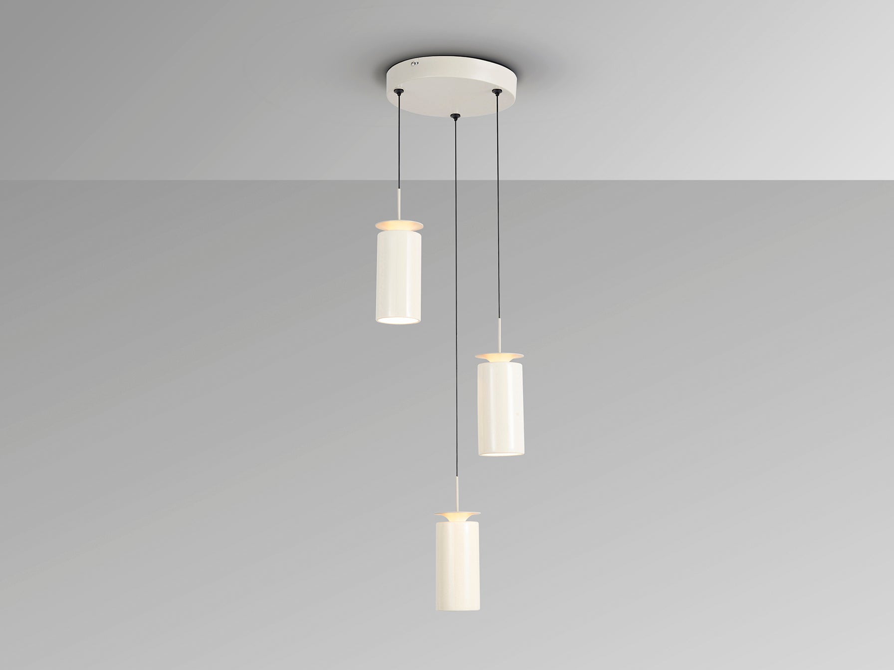 Lámpara Colgante Alfara 3 Luces Crema - Schuller - 216531 - Vista 4