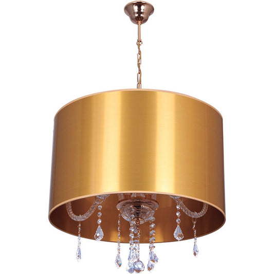 Lámpara de Techo Clásica ADELINA 50 cm Oro Interlusa - Vista frontal principal en fondo blanco | LuzGurú