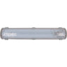 Armadura Estanca CORAL II IP65 Interlusa 2x14W G5 T5 en color gris para iluminación técnica