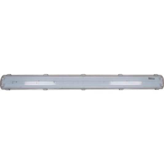 Armadura Estanca CORAL II 121,5 cm Gris LUMIT Interlusa - Vista frontal principal en fondo blanco | LuzGurú