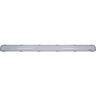 Armadura Estanca CORAL II IP65 2x35W G5 T5 Interlusa en color gris, vista frontal