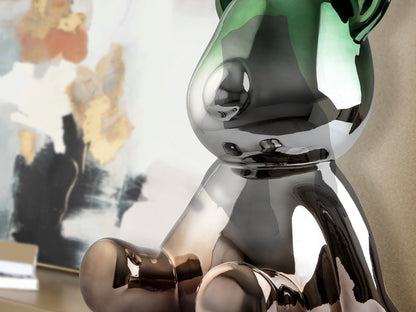 Figura Decorativa Oso Osito Gris Verde - Schuller - 351539 - Vista 3