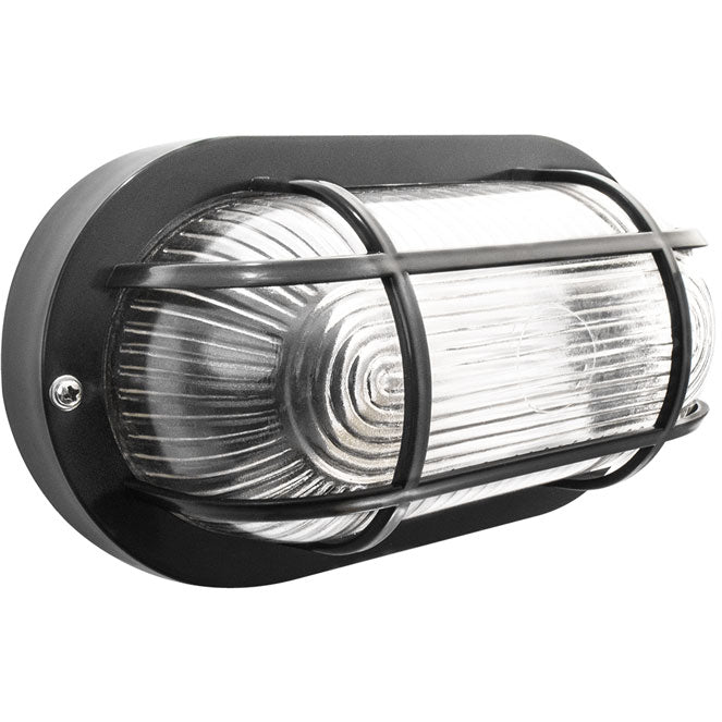 CAIA Aplique de Exterior Negro LUMIT