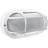 CAIA Aplique Estanco LUMIT Exterior, diseño oval blanco, ref. 046262601