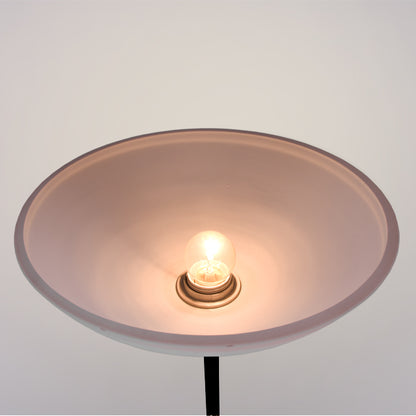 Lámpara de pie con doble portalámparas E27+E14 ideal para iluminar tu salón o estudio
