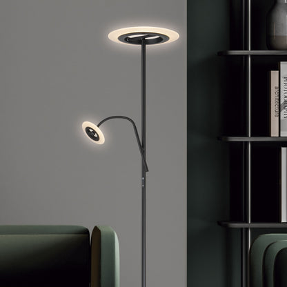 Detalle del interruptor táctil en el pie de salón Bistrot ALEMAR