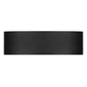 Aplique exterior LED King negro 10W IP54 ALEMAR - Vista frontal