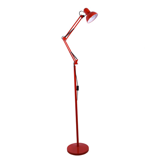 Lámpara de pie Antigona roja INTERLUSA, ref. 062841007