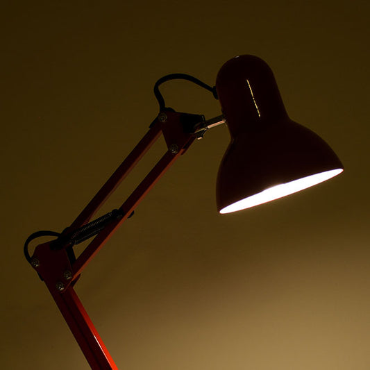 Flexo Antigona fabricado en Metal color Rojo