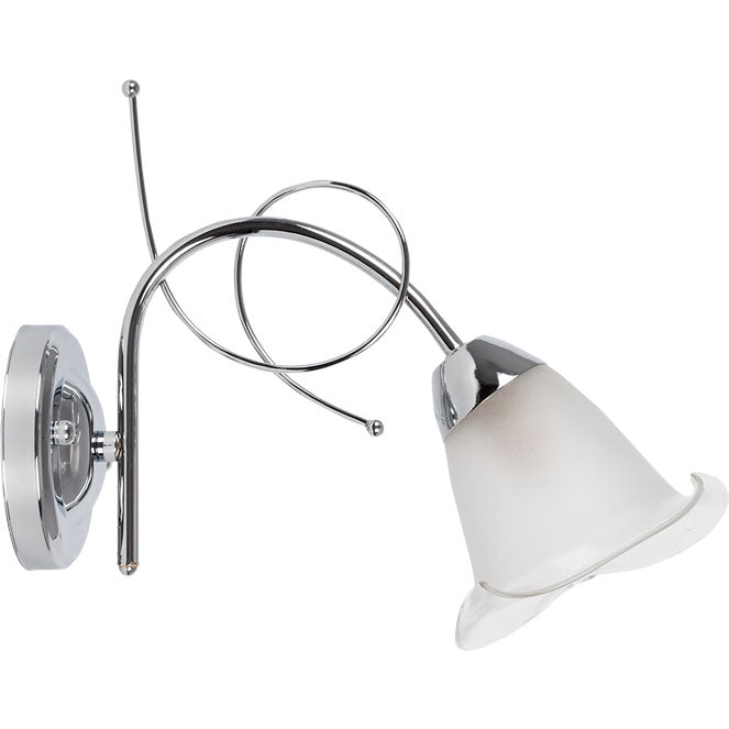 Aplique con tulipa MARSELLA Cromo LUMIT, referencia 063461020
