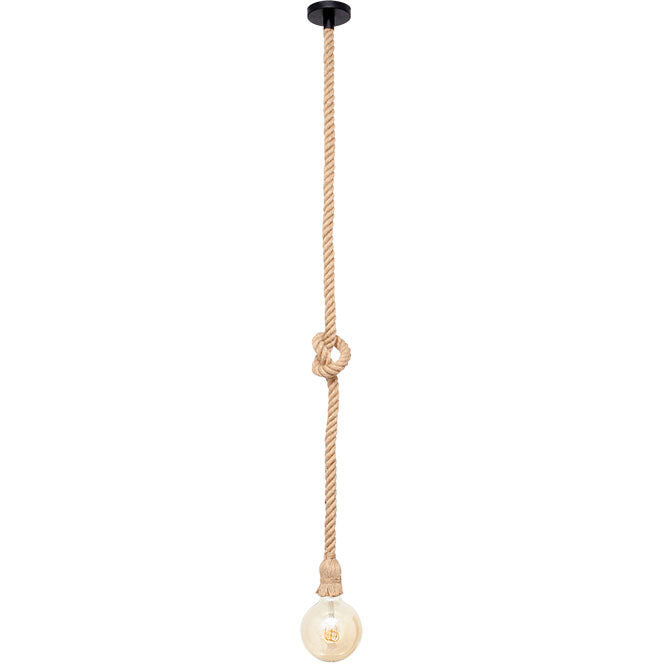 Colgante SOGA Vintage de cuerda marrón Interlusa 099751002