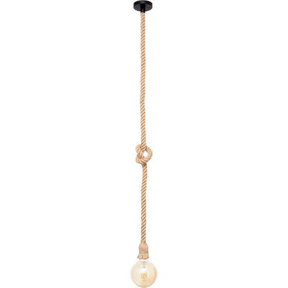 Colgante SOGA Vintage de cuerda marrón Interlusa 099751002