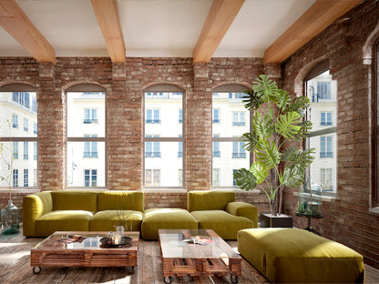 Planta Artificial Monstera H210 con Maceta - Schuller - 281003 - Vista 2