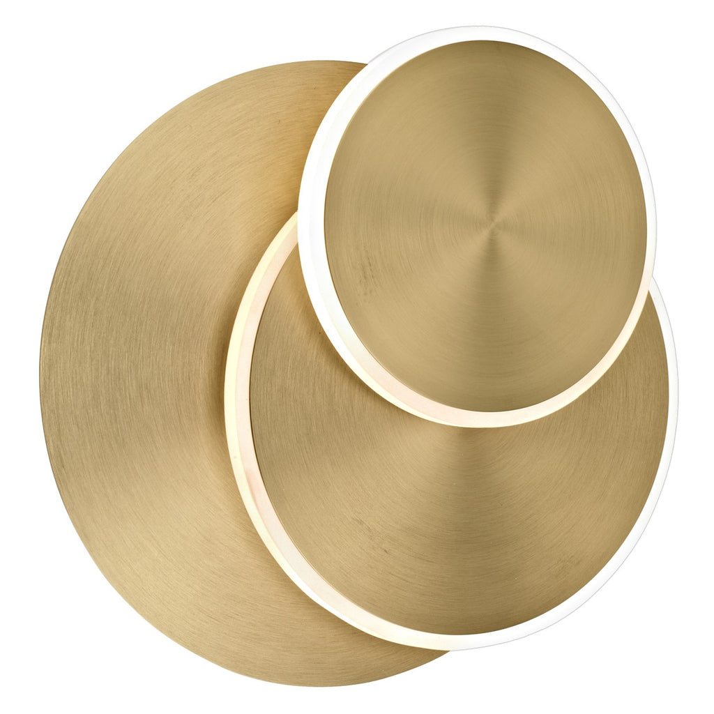 Plafon LED Bossa latón ALEMAR con diseño orbital ajustable - Vista principal