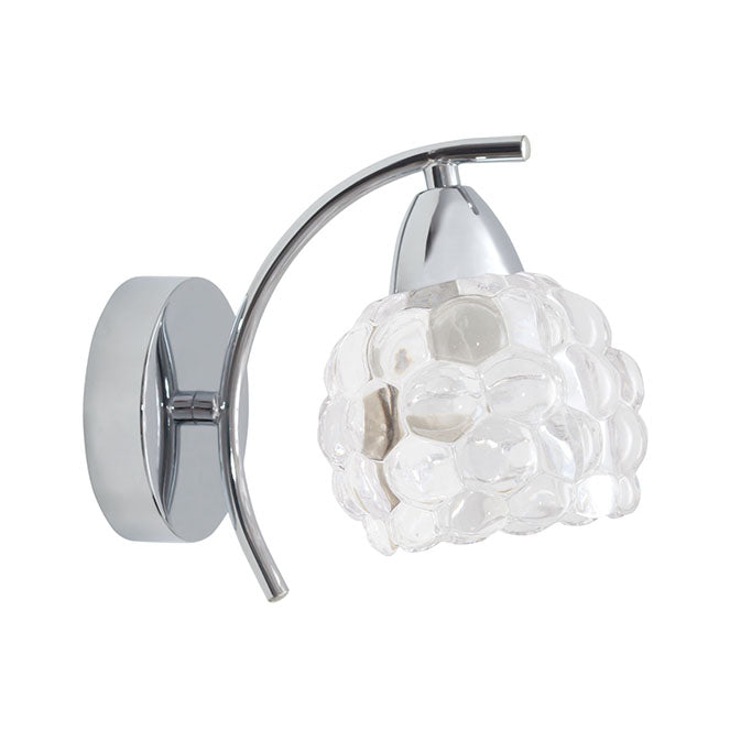 Aplique Tulipa Glass Cromo LUMIT 100161020 para iluminación elegante