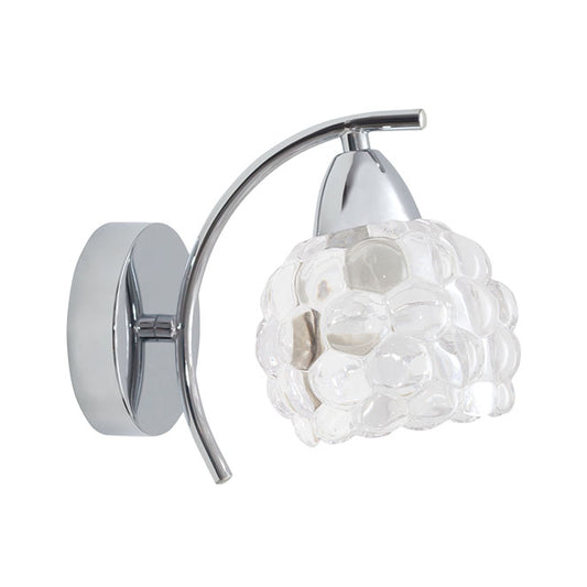 Aplique Tulipa Glass Cromo LUMIT 100161020 para iluminación elegante