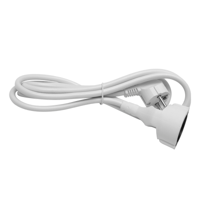 Alargador con cable de 2 metros y potencia de 3500W, ideal para taller