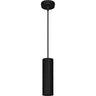 Colgante HERMIONE Vintage Negro Interlusa con bombilla GU10