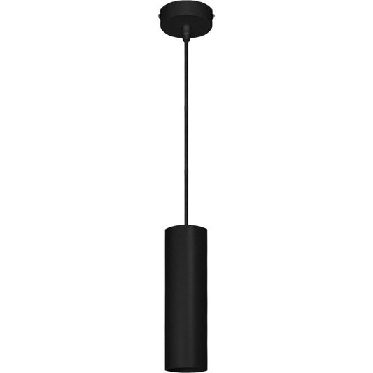 Lámpara Colgante Clásica Hermione 6 cm Negro Interlusa - Vista frontal principal en fondo blanco | LuzGurú