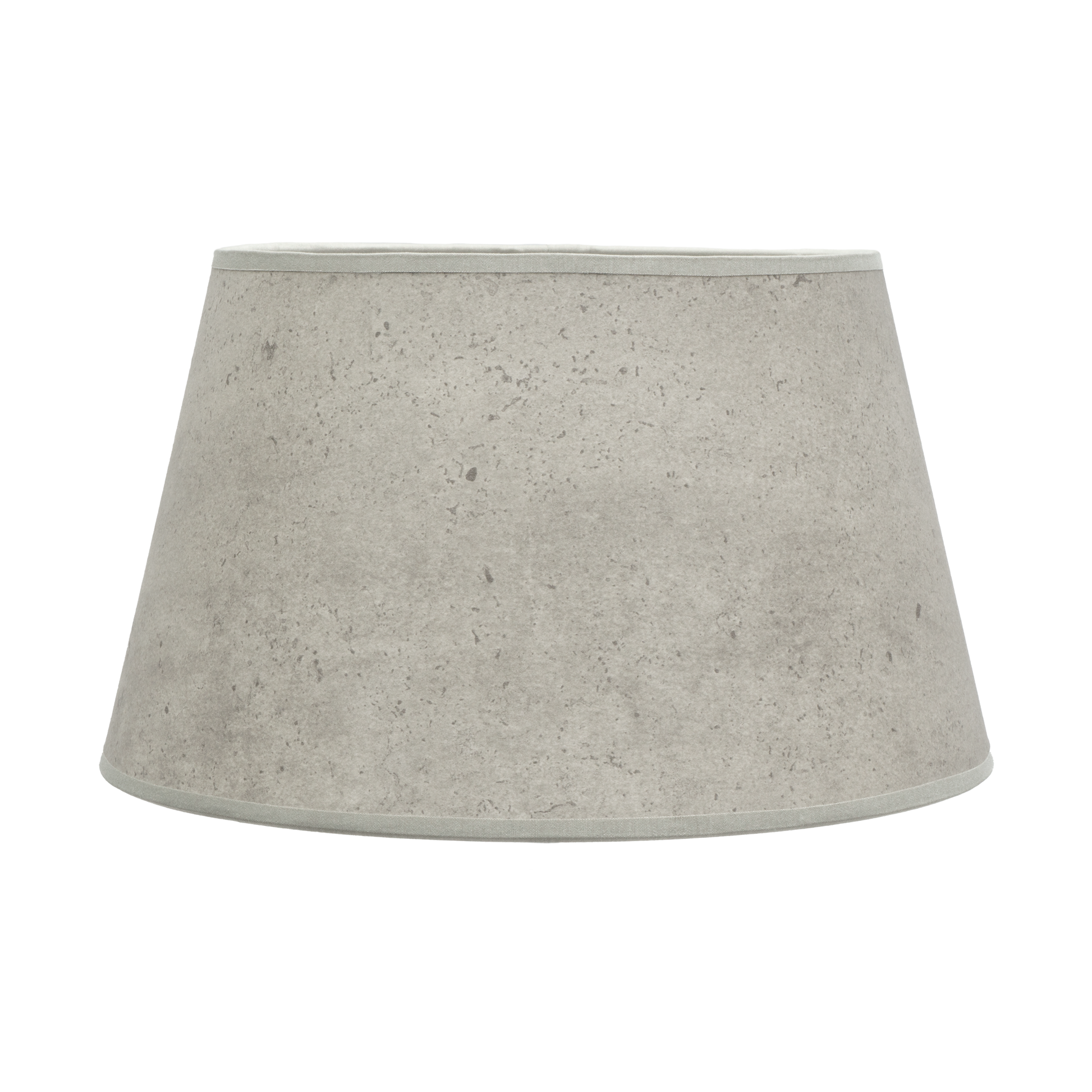 Pantalla Salma fabricada en Textil color Cemento Gris