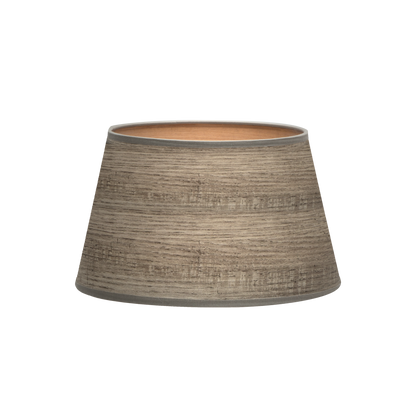 Pantalla Salma fabricada en Textil color Madera Gris, ideal para Hogar