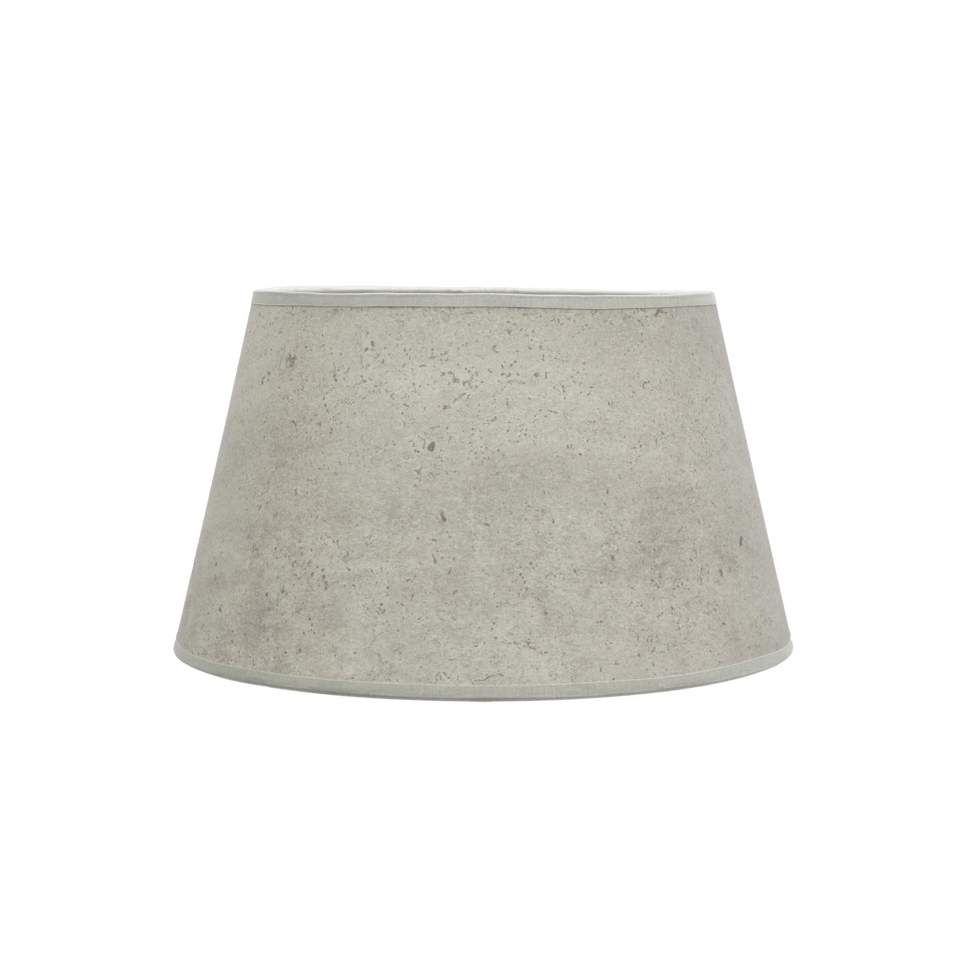 Pantalla Salma fabricada en Textil color Cemento Gris