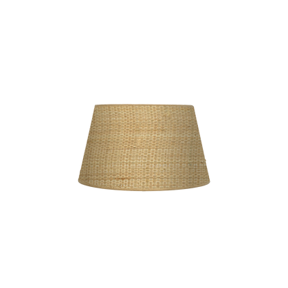 Pantalla Salma fabricada en Textil color Natural, ideal para lámparas de hogar