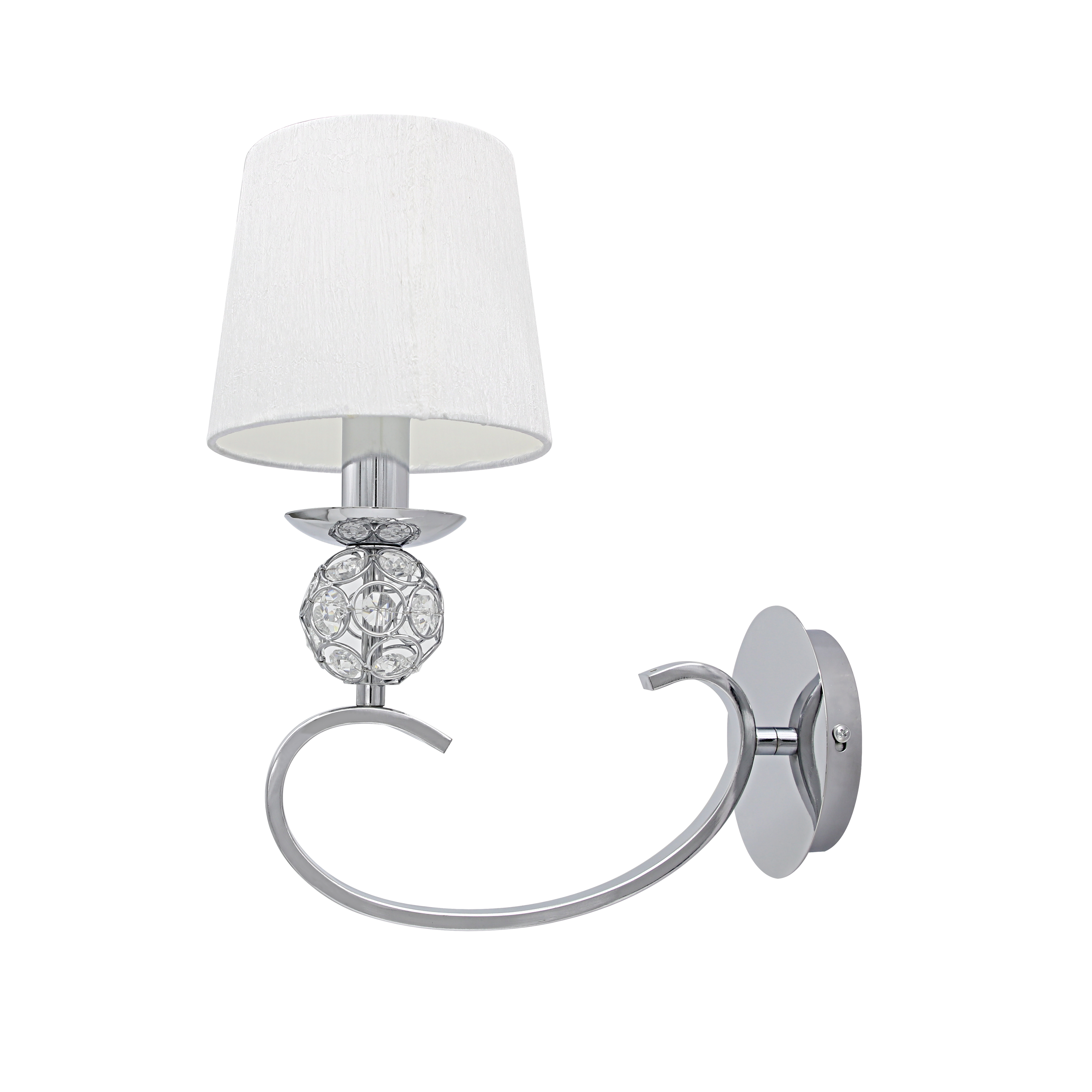 Aplique Ordoñez fabricado en Metal/Cristal color Cromo