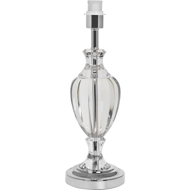 Base para Sobremesa ALGOZ 47 cm Cromo Interlusa - Vista frontal principal en fondo blanco | LuzGurú