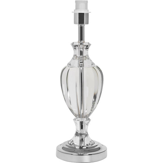 Base para Sobremesa ALGOZ 47 cm Cromo Interlusa - Vista frontal principal en fondo blanco | LuzGurú