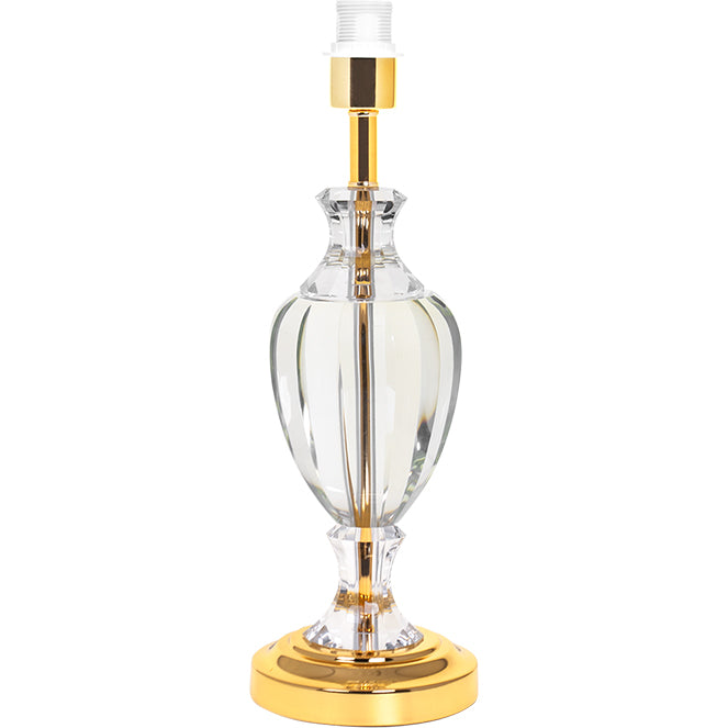 Base para Sobremesa ALGOZ 47 cm Oro Interlusa - Vista frontal principal en fondo blanco | LuzGurú