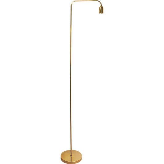 Lámpara de Pie SPACE 150 cm Latonado Interlusa - Vista frontal principal en fondo blanco | LuzGurú