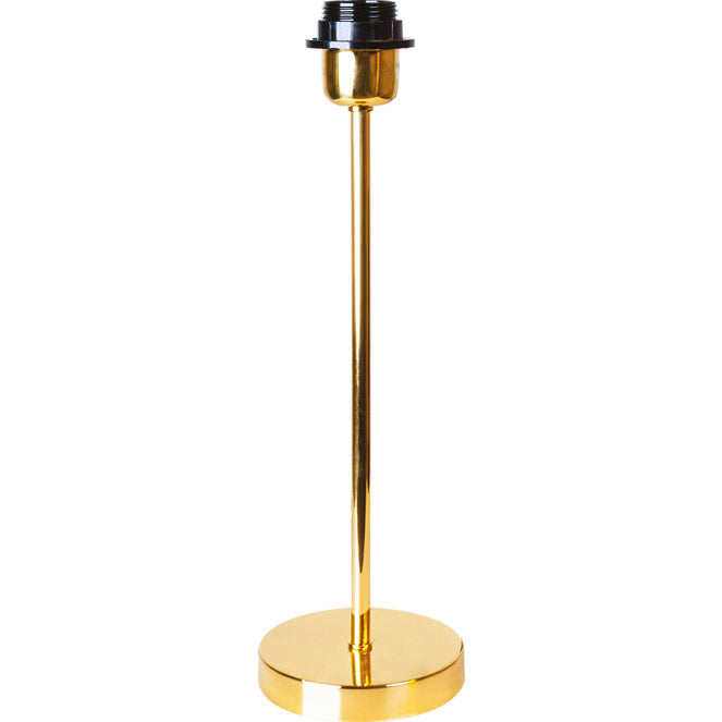 Lámpara de Sobremesa SPACE 29 cm Latonado Interlusa - Vista frontal principal en fondo blanco | LuzGurú