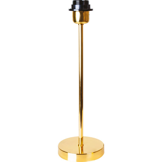 Lámpara de Sobremesa SPACE 29 cm Latonado Interlusa - Vista frontal principal en fondo blanco | LuzGurú