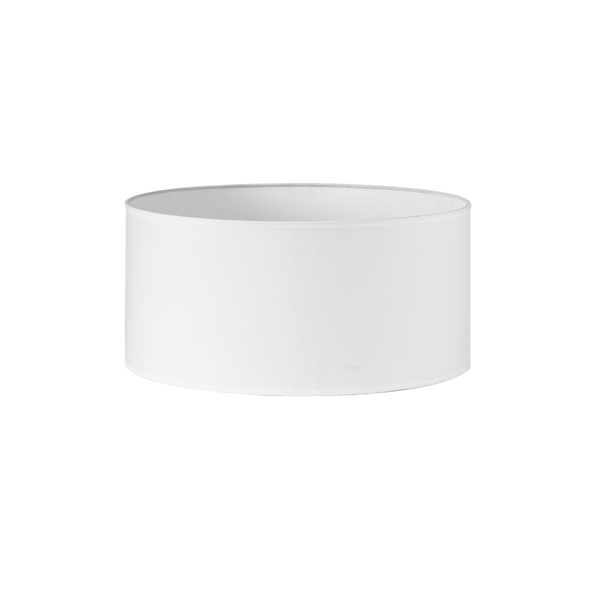 Pantalla Dori fabricada en Textil color Blanco, ideal para iluminar tu hogar