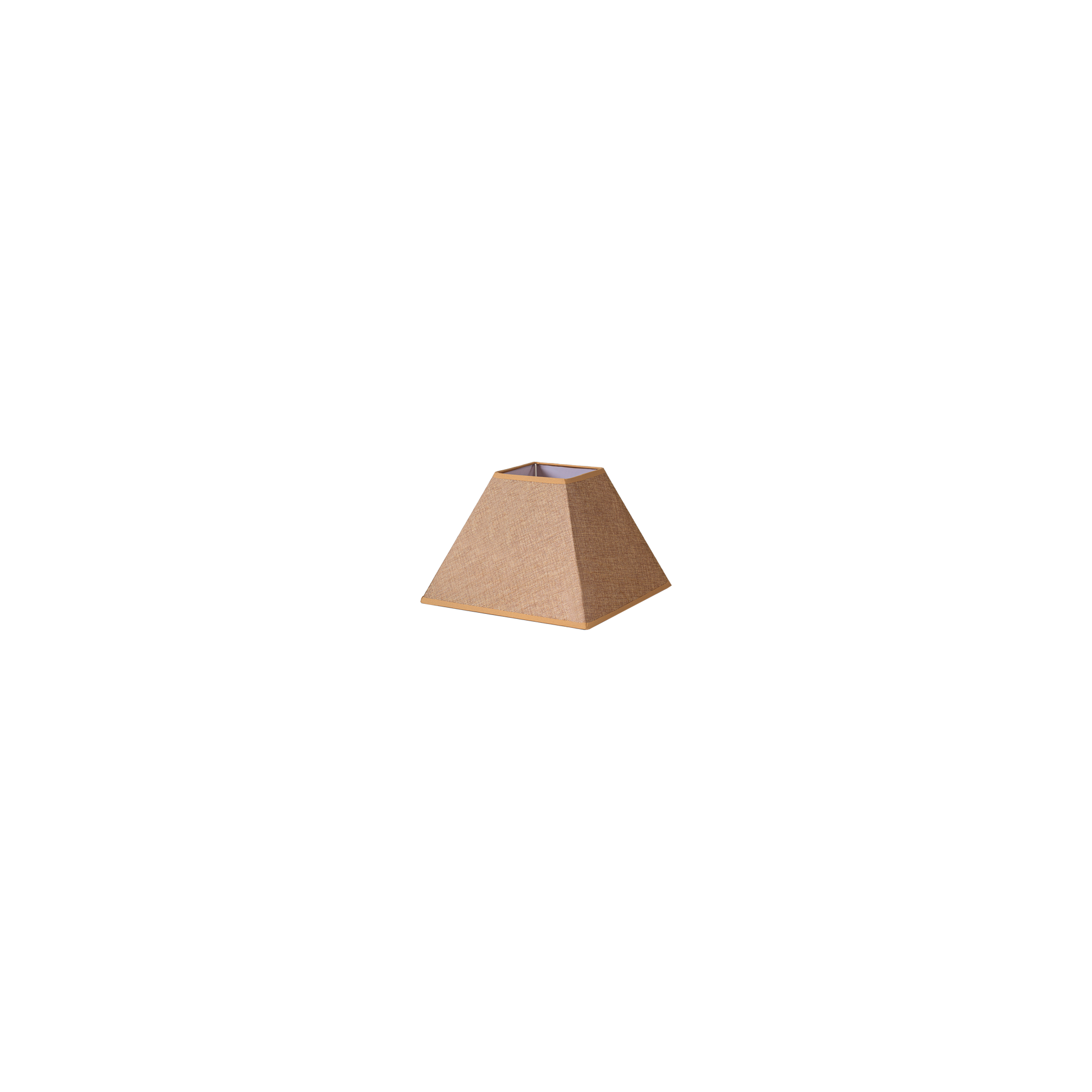 Pantalla piramidal con pinza, diámetro 12cm, ideal para crear ambiente acogedor